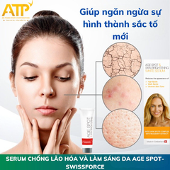 CM BRIDGE - SERUM CHỐNG LÃO HÓA VÀ LÀM SÁNG DA AGE SPOT 30ML- SWISSFORCE
