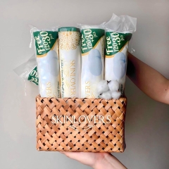 COMBO 4 BÔNG TẨY TRANG 120+30 MIẾNG- SKINLOVERS