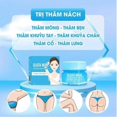 KEM MỜ THÂM, KHỬ MÙI VÙNG NÁCH GLUTA MILK VIP WHITE + TẶNG KÈM 1 CHAI XỊT KHỬ MÙI - SU