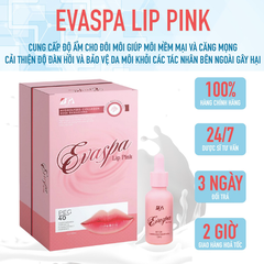 SERUM DƯỠNG MÔI EVASPA LIP PINK GIÚP DƯỠNG ẨM, LÀM MỀM MÔI, NGĂN NGỪA VÀ CẢI THIỆN TÌNH TRẠNG MÔI KHÔ NẺ, BONG TRÓC LỌ 10ML