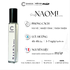 COMBO QUÀ TẶNG] 1 SON SÁP LÌ ROSY SWEETLOVE + 2 NƯỚC HOA SIMPLE 10ML - CHAVA