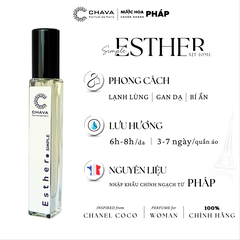 COMBO QUÀ TẶNG] 1 SON KEM LÌ ROSY TOUCH THE STARS + 2 NƯỚC HOA SIMPLE 10ML - CHAVA