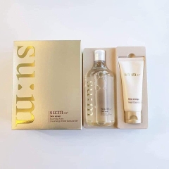 SET NƯỚC TẨY TRANG SU:M37 SKIN SAVER ESSENTIAL CLEANSING WATER 400ML (TẶNG SỮA RỬA MẶT)