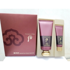 SÉT 2 SỮA RỬA MẶT WHOO ĐỎ CHỐNG NHĂN LÃO HÓA DA KÈM HỘP AD345 - ÁNH DƯƠNG