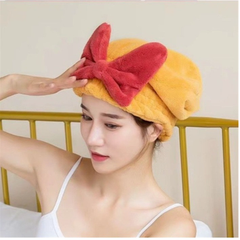 MŨ TRÙM ĐẦU Ủ TÓC VẢI NHUNG MỀM MỊN SIÊU THẤM HÚT CTB409 - BECHIP