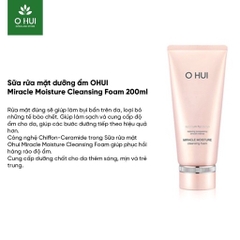 SỮA RỬA MẶT OHUI CLEANSING FOAM 200ML+100ML - OHUI