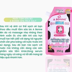 MUỐI TẮM SỮA BÒ TẨY TẾ BÀO CHẾT A BONNE SPA MILK SALT THÁI LAN 350GR - MILK