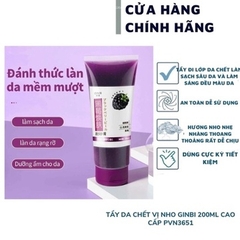 GEL TẨY TẾ BÀO CHẾT TOÀN THÂN MÂM XÔI ĐEN GINBI 200ML - BE YOURSELF