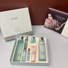 BỘ DƯỠNG DA OHUI XANH AQUA GIÚP TRẮNG SÁNG CĂNG BÓNG TRẺ HÓA AD381