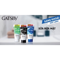 SỮA RỬA MẶT NAM GATSBY NỘI ĐỊA NHẬT (NHIỀU CÔNG DỤNG) TUÝP 130G -SU