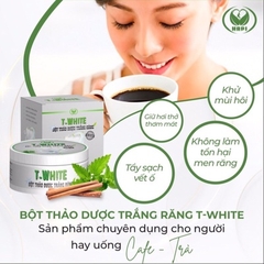 [ DEALSHOCK ] GIẢM 48K BỘT THẢO DƯỢC TRẮNG RĂNG TWHITE -TẨY TẾ BÀO DA CHO RĂNG, TRẮNG RĂNG
