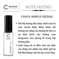 NƯỚC HOA NỮ MINI SIMPLE KEZIAH 5ML PHONG CÁCH XỊT - CHAVA