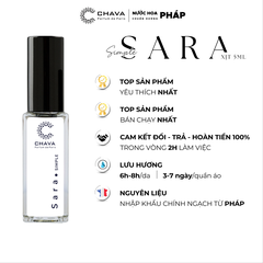 NƯỚC HOA NỮ MINI SIMPLE SARA 5ML PHONG CÁCH XỊT - CHAVA