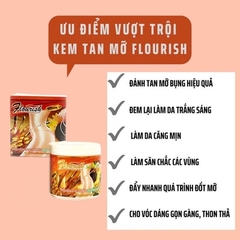 KEM MASSAGE TAN MỠ BỤNG GỪNG ỚT FLOURISH THÁI LAN 500ML - SU