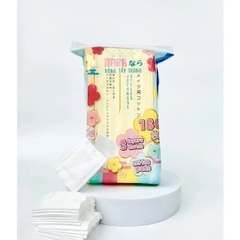 BÔNG TẨY TRANG NARA 160 MIẾNG COTTON PAD - MIHOO