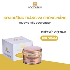KEM DƯỠNG TRẮNG VÀ CHỐNG NẮNG TOÀN THÂN WHITE BODY LOTION DOCTORSKIN SPF30/PA+++ CẤP ẨM LÀM MỊN DA CHUYÊN SÂU 180G