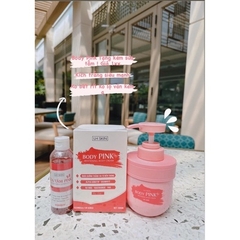 KEM BODY PINK 300G TẶNG KÈM 1 SỮA TẮM 100ML GIÚP DA TRẮNG HỒNG - SU