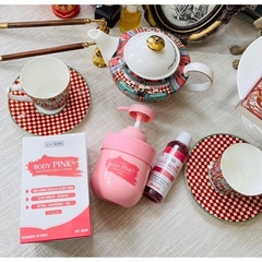 KEM BODY PINK 300G TẶNG KÈM 1 SỮA TẮM 100ML GIÚP DA TRẮNG HỒNG - SU