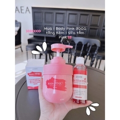 KEM BODY PINK 300G TẶNG KÈM 1 SỮA TẮM 100ML GIÚP DA TRẮNG HỒNG - SU