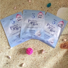 MẶT NẠ DƯỠNG ẨM TRẮNG DA PERFECT AQUA RICH LUMINOUS MOIST MASK SENKA