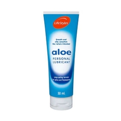 GEL BÔI TRƠN TINH CHẤT LÔ HỘI LIFESTYLES ALOE LUBRICANT 50ML