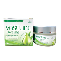 KEM DƯỠNG MÔI GIÚP DƯỠNG ẨM LÀM MỀM DA VASELINE LOVELINE - PHÁP EFFIEL