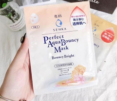 MẶT NẠ DƯỠNG TRẮNG ĐÀN HỒI PERFECT AQUA BOUNCY MASK BOUNCY BRIGHT SENKA