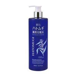 NƯỚC HOA HỒNG MOISTURIZING CONDITIONING THE MEDICATED LOTION XANH 500ML - HATOMUGI