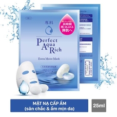MẶT NẠ GIÀU ẨM PERFECT AQUA RICH EXTRA MOIST MASK SENKA