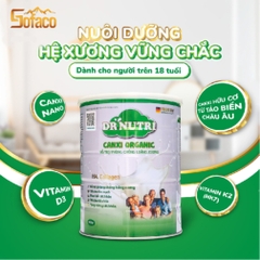  Sữa bột Dr. Nutri Canxi Organic 900gr Thương hiệu: Dr Nutri
