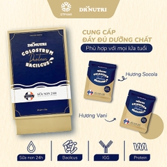  Sữa non phục hồi Dr Nutri Colostrum Protein Bacilcus Vani  Thương hiệu: Dr Nutri 
