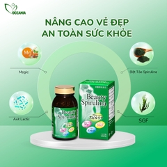 Bột tảo Spirulina, magnesium oxide, lactic acid bacterium, SGF thành phần tảo Spirulina tinh chất