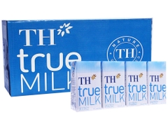 Sữa nước-Thùng 48 hộp sữa hộp TH true Milk( Có đường, ít đường, không đường)