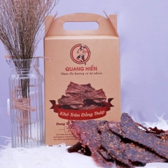 Khô trâu truyền thống 450g Quang Hiển Food  THƯƠNG HIỆU: Quang Hiển Food 
