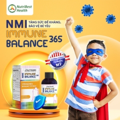 Thực phẩm bảo vệ sức khỏe NMI IMMUNE BALANCE 365 (Thực phẩm hỗ trợ tăng cường sức đề kháng cho trẻ NMI - IMMUNE BALANCE)