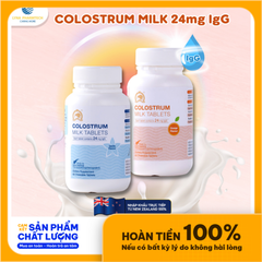 KGK Colostrum Milk Viên nhai sữa non Colostrum miễn dịch khoẻ - tiêu hoá tốt