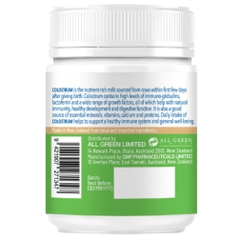 Viên nhai sữa non bổ sung dinh dưỡng, kháng thể liều cao Colostrum 200IgG – Hộp 30 viên