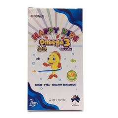 VIÊN UỐNG HỖ TRỢ SÁNG MẮT- NÂNG CAO THỂ TRẠNG CHO TRẺ HAPPY KIDS