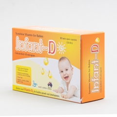 Viên uống hỗ trợ tăng đề kháng, chắc răng - khoẻ xương INFRANT D