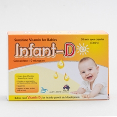 Viên uống hỗ trợ tăng đề kháng, chắc răng - khoẻ xương INFRANT D
