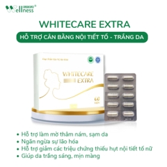 Viên uống trắng da, nội tiết tố nữ Whitecare  Thành phần của viên uống trắng da WhiteCare Extra: 