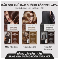 Dầu gội phủ bạc Weilaiya-hồng công