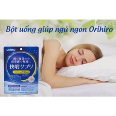 Bột uống hỗ trợ ngủ ngon Orihiro Good Sleep 14 gói