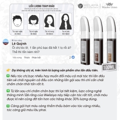 Dầu gội phủ bạc Weilaiya-hồng công