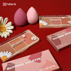 Bảng phấn mắt Odbo Beauty in.one 2 tầng có ô son môi - Thái Lan