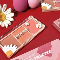 Bảng phấn mắt Odbo Beauty in.one 2 tầng có ô son môi - Thái Lan