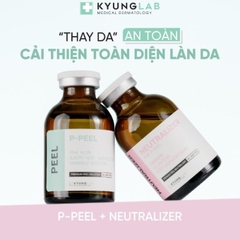 Bộ Đôi Thay Da Sinh Học Kyung Lab P-Peel + Neutralizer Chính Hãng Hàn Quốc