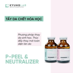 Bộ Đôi Thay Da Sinh Học Kyung Lab P-Peel + Neutralizer Chính Hãng Hàn Quốc