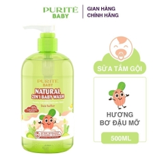 Sữa Tắm Gội Purité Baby Natural 2in1 250ml