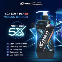 Sữa tắm Xmen Amazon Hunt/Vegas Delight 630g